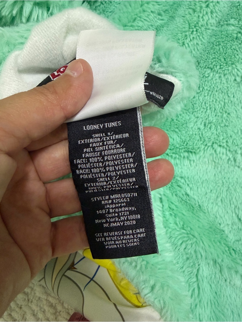 Looney Tunes x Members Only Reversible Jacket Cropped Fit Women’s Size Medium - Picture 11 of 11